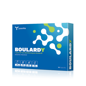 Boulardy Probiotic supplement for digestive health and gut balance, available for purchase in Ireland at Yasenka.ie