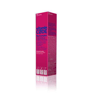 MultiComplex Effervescent dietary supplement for complete nutritional support, featuring a blend of vitamins and minerals in a convenient fizzy format, available for purchase in Ireland at Yasenka.ie